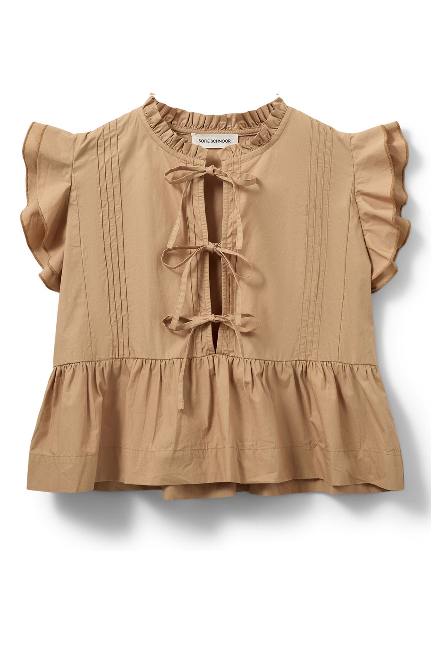 7149 JULIETTESW TOP 7149 Soft Brown - S252157 – BUSTEDWOMAN