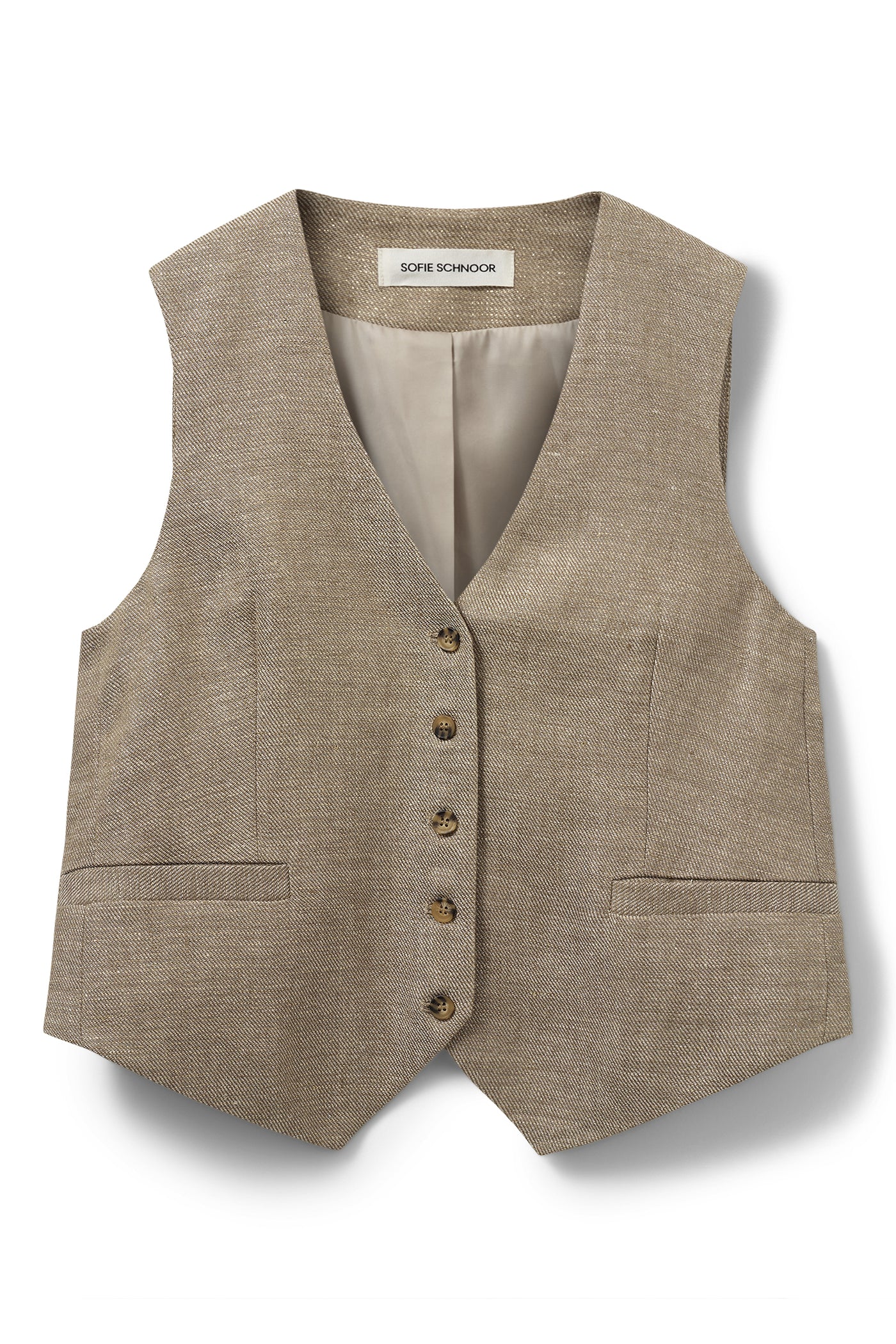 IDASW VEST 7055 Light brown - S252436