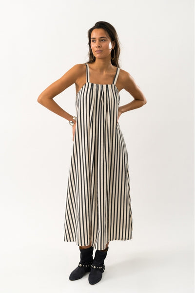LungoLL Maxi Dress SL 80 Stripe Thumbnail