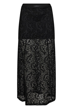 Summer Lace Skirt Black - HL10133