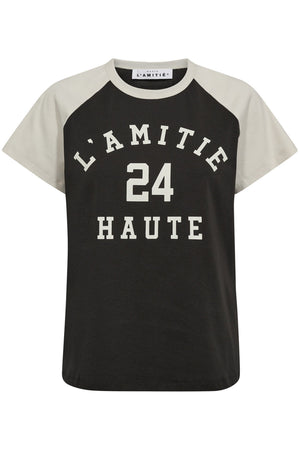 Neckline College Tee Antracit - HL10109