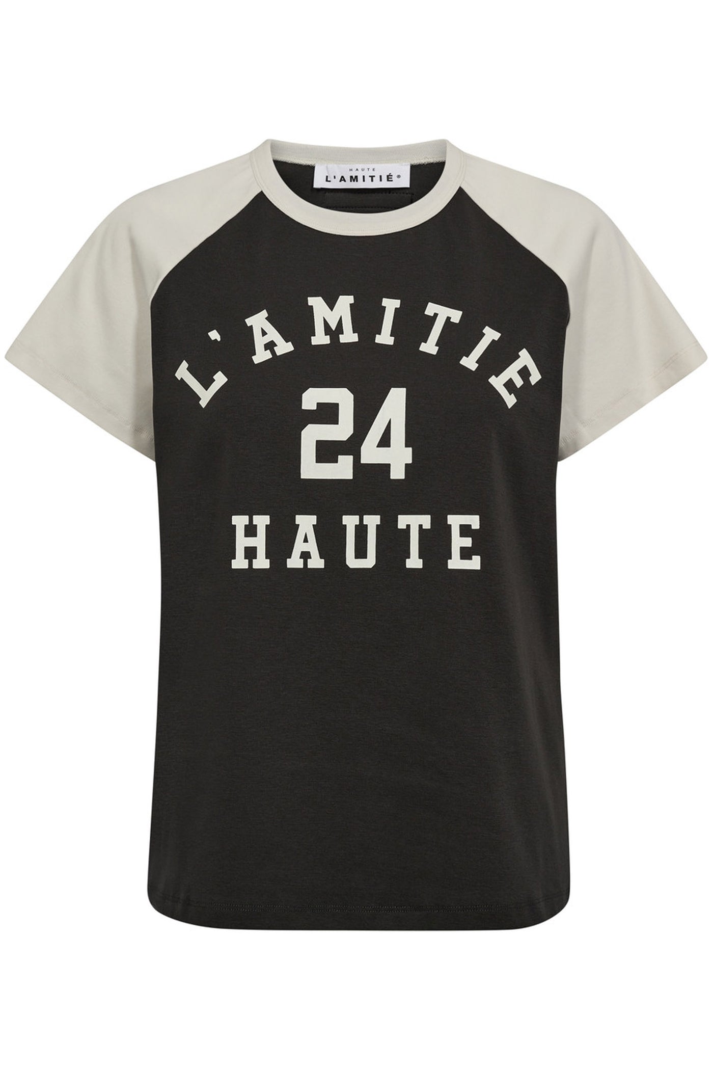 Neckline College Tee Antracit - HL10109