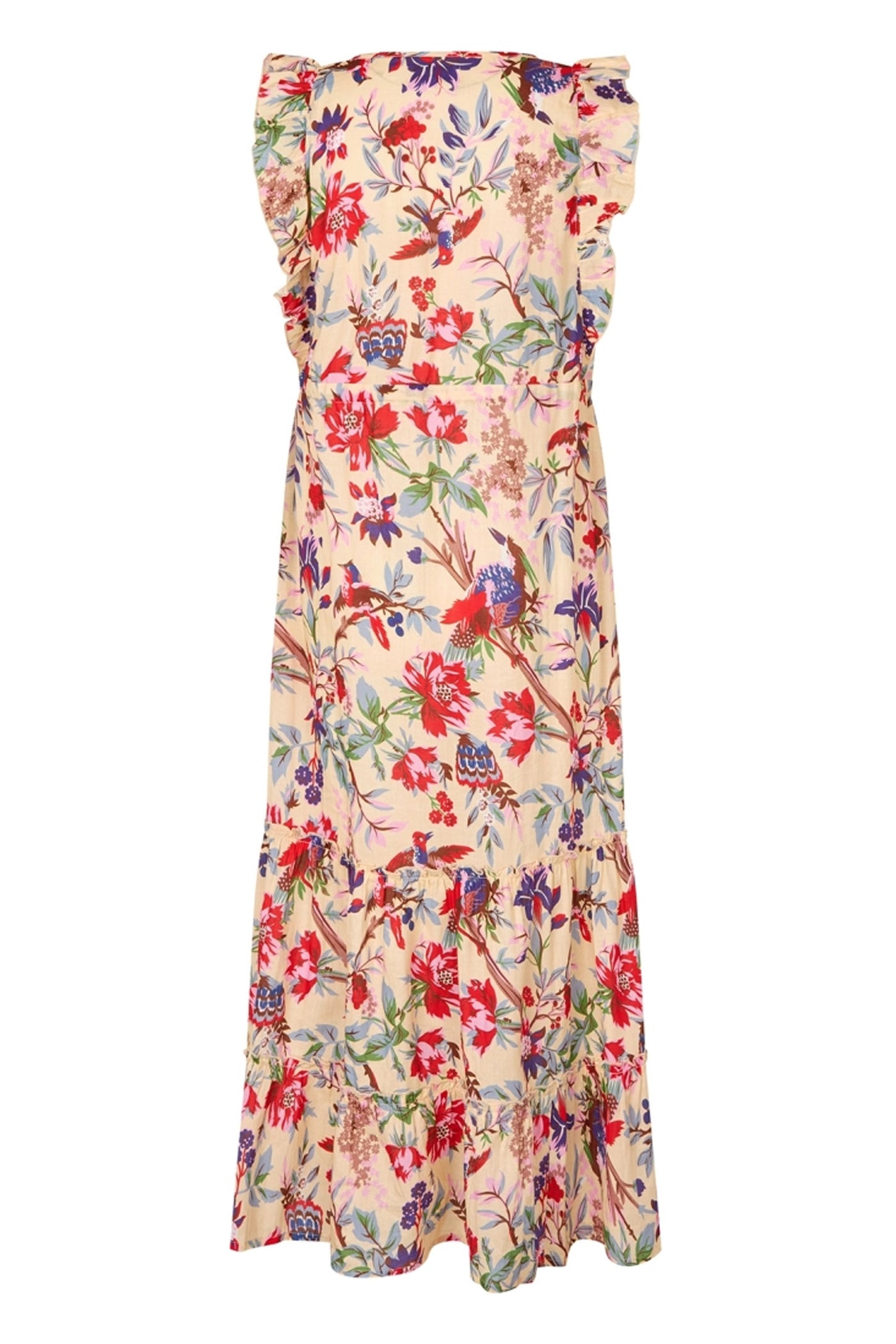 SamoLL Midi Dress SL 74 Flower Print