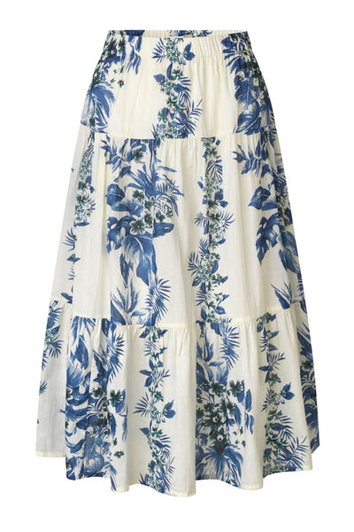 MorningLL Midi Skirt 20 Blue Thumbnail