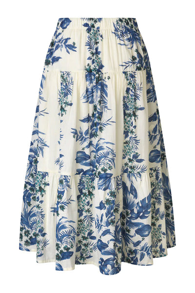 MorningLL Midi Skirt 20 Blue Thumbnail