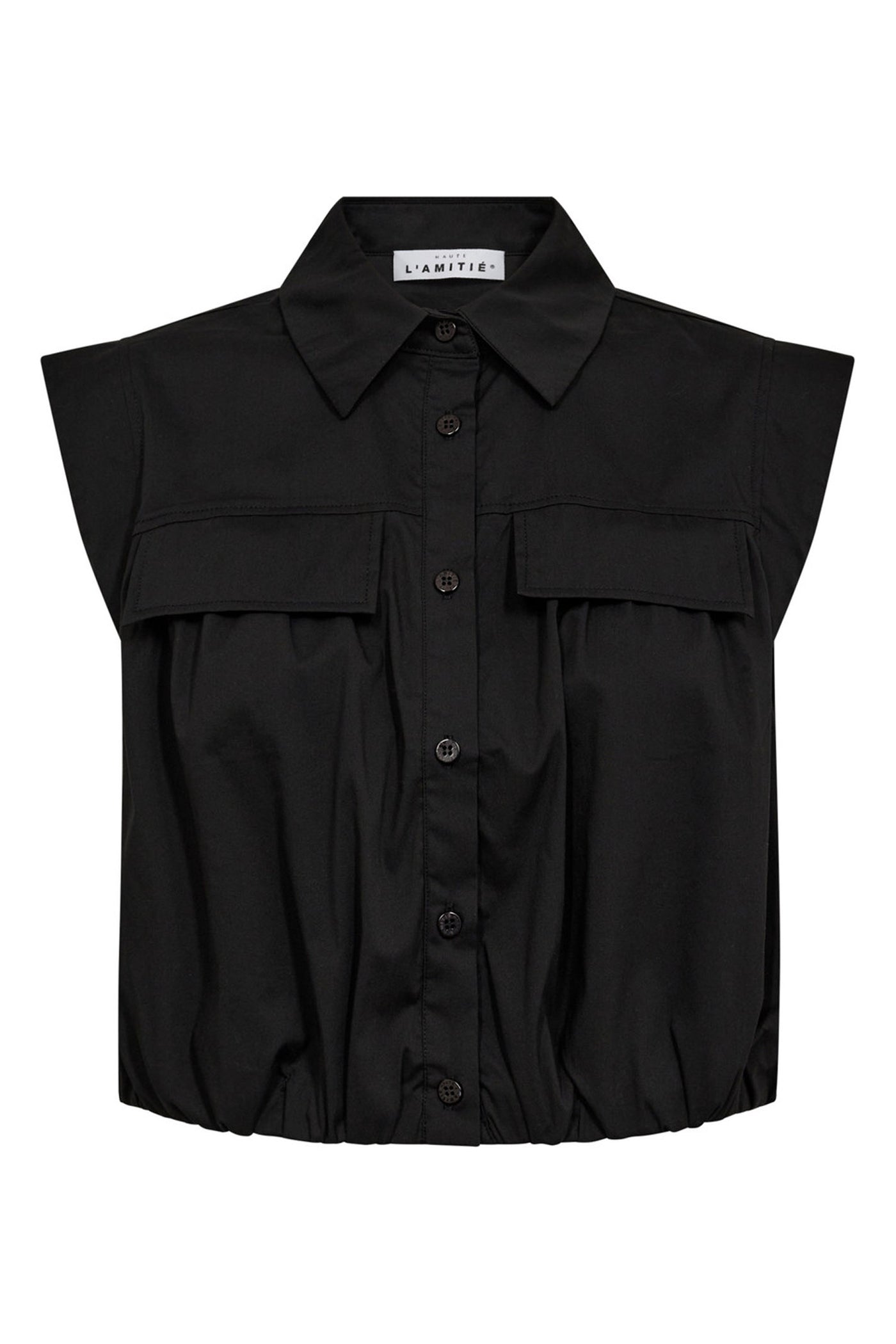 Poppy Summer Shirt Black - HL10153