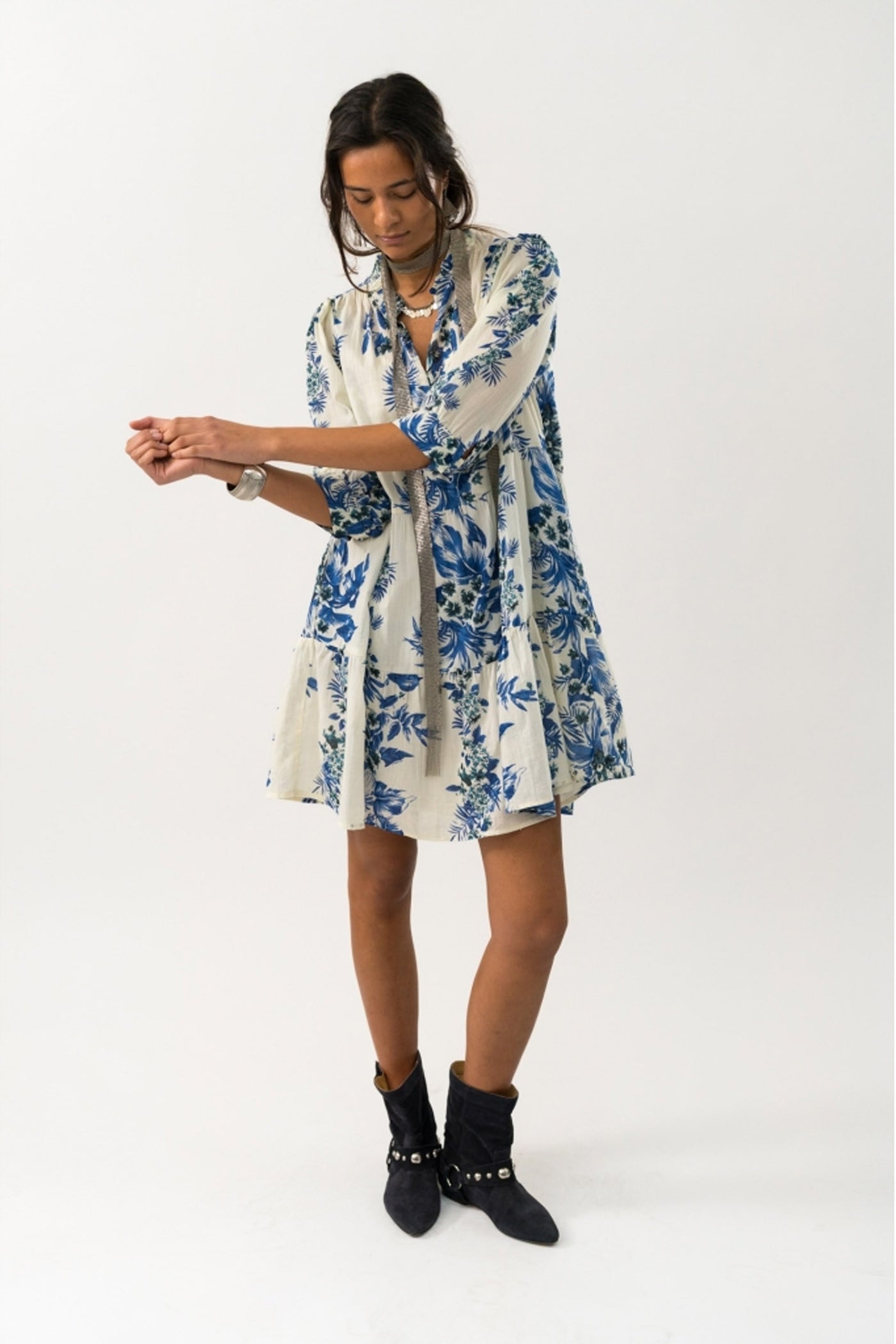 SabineLL Short Dress SS 20 Blue