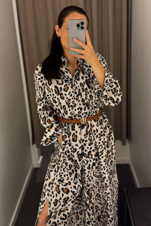 TinellaPW DR Nature Leopard Print - 30309818
