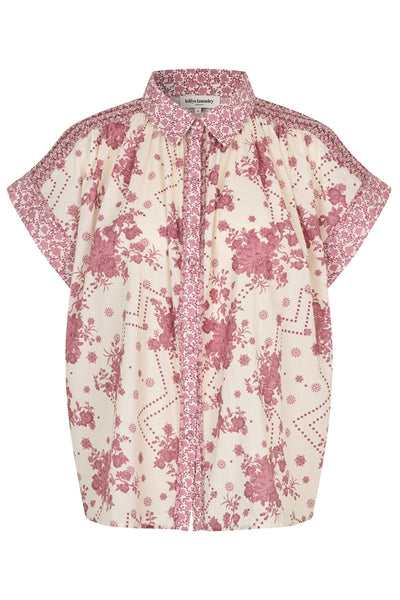 BadalLL Shirt SS 74 Flower Print Thumbnail