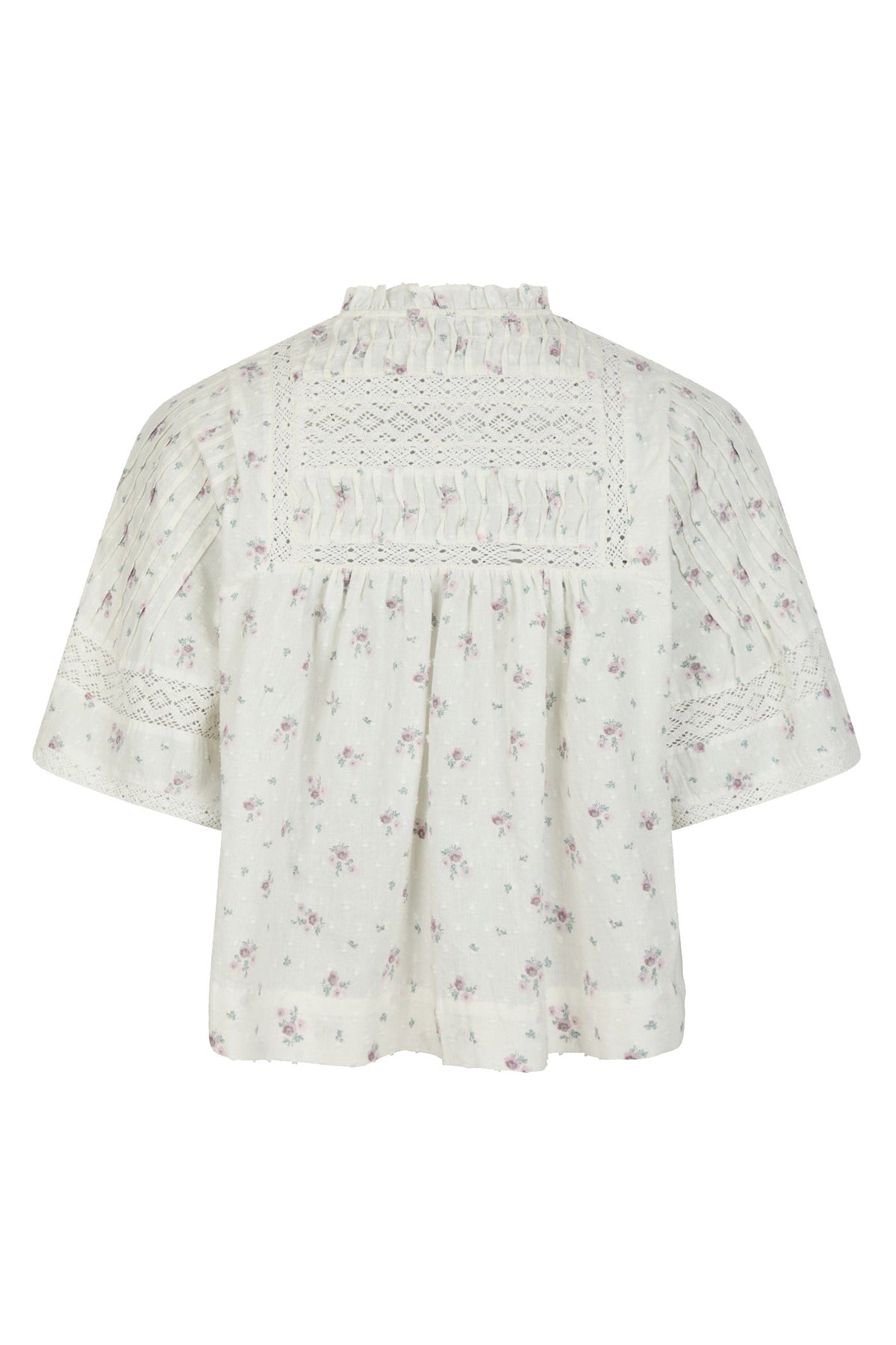 SIAMA DOBBY FLOWER OFF WHITE - 165279