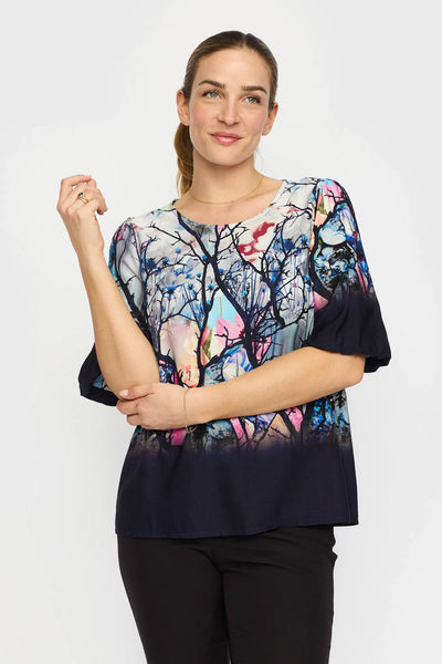 VINA.EA25 NAVY LEAVES - VINA.EA25 Thumbnail