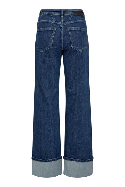 HubbyCC ReAnkle LL Jeans 552-Denim blue - 31585 Thumbnail