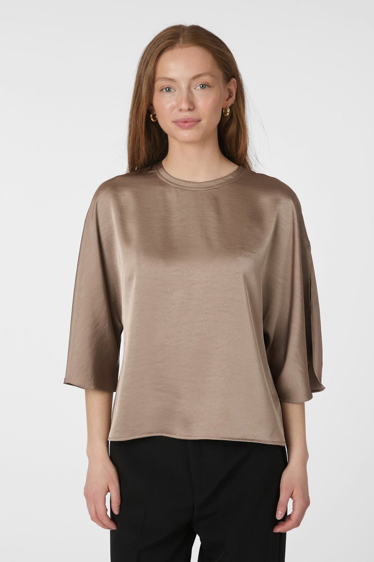 LIORA HEAVY SATEEN Dark Taube - 165567