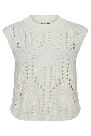Point Knit Vest Off-White - HL10224