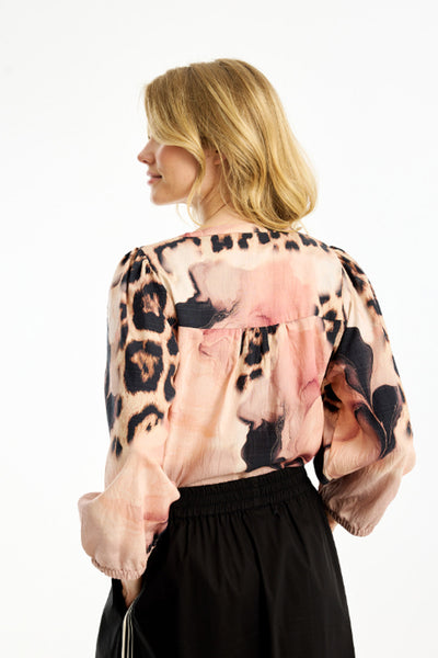 Laila blouse Rose - 16733 Thumbnail