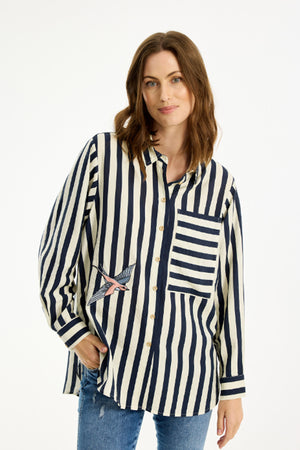 Fox shirt Blue - 16743