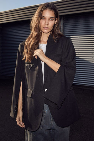 Premiere Hook Blazer Black - HL10177