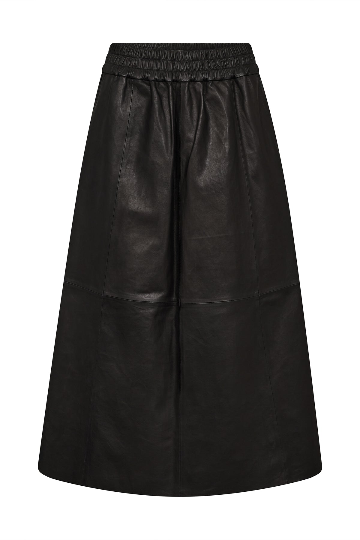 MMDeena Leather Skirt Black - 174390