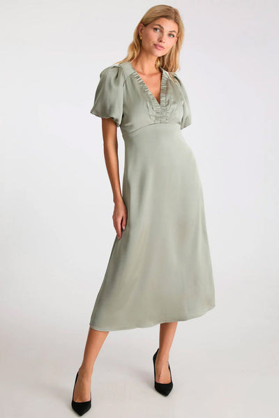 ILLANA HEAVY SATEEN Smoke Green - 162521 Thumbnail
