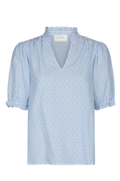 Odesa Dot Stripe Light Blue - 166039 Thumbnail