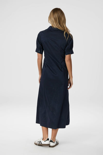 Baia Poplin Navy Thumbnail