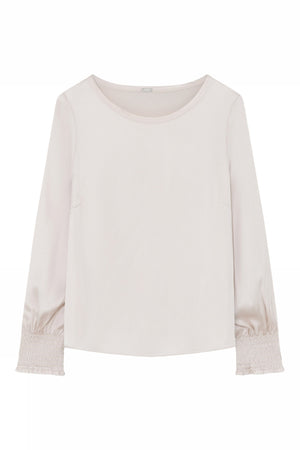 Mariella, L/S blouse 6059-Peach Dust - 58709/7598
