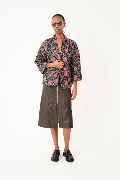 BarbraLL Jacket LS 74 Flower Print - 25401-6000 Thumbnail