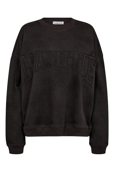 L'AMITIÉ Application Sweat DARK GREY - HL10283 Thumbnail