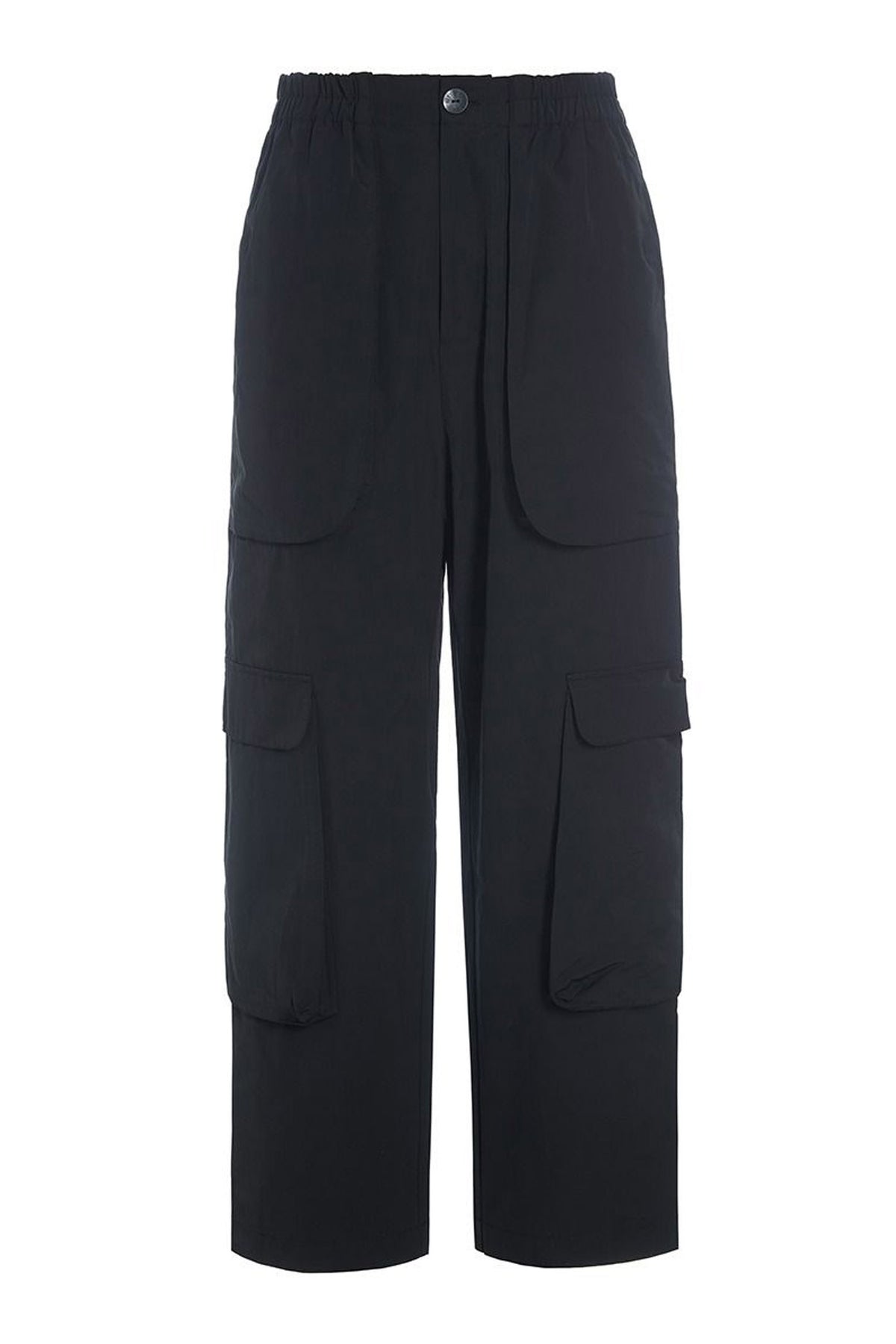 Fukkura poplin lommebukser Black - 256-2380-5302