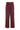 Kihon lange lige bukser Maroon - 256-2399-4755