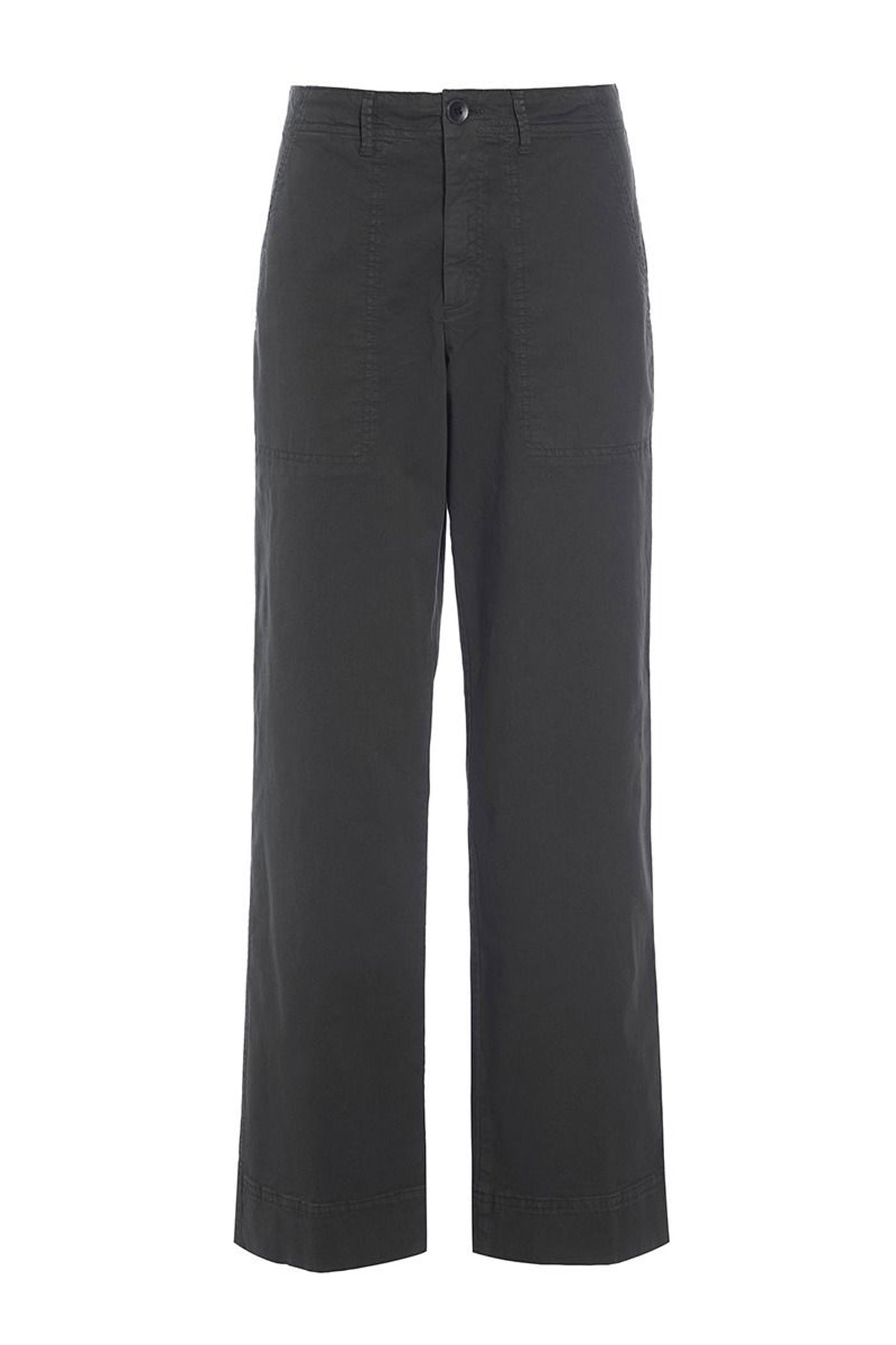 Kihon lange lige bukser Pirate Black - 256-2399-4755