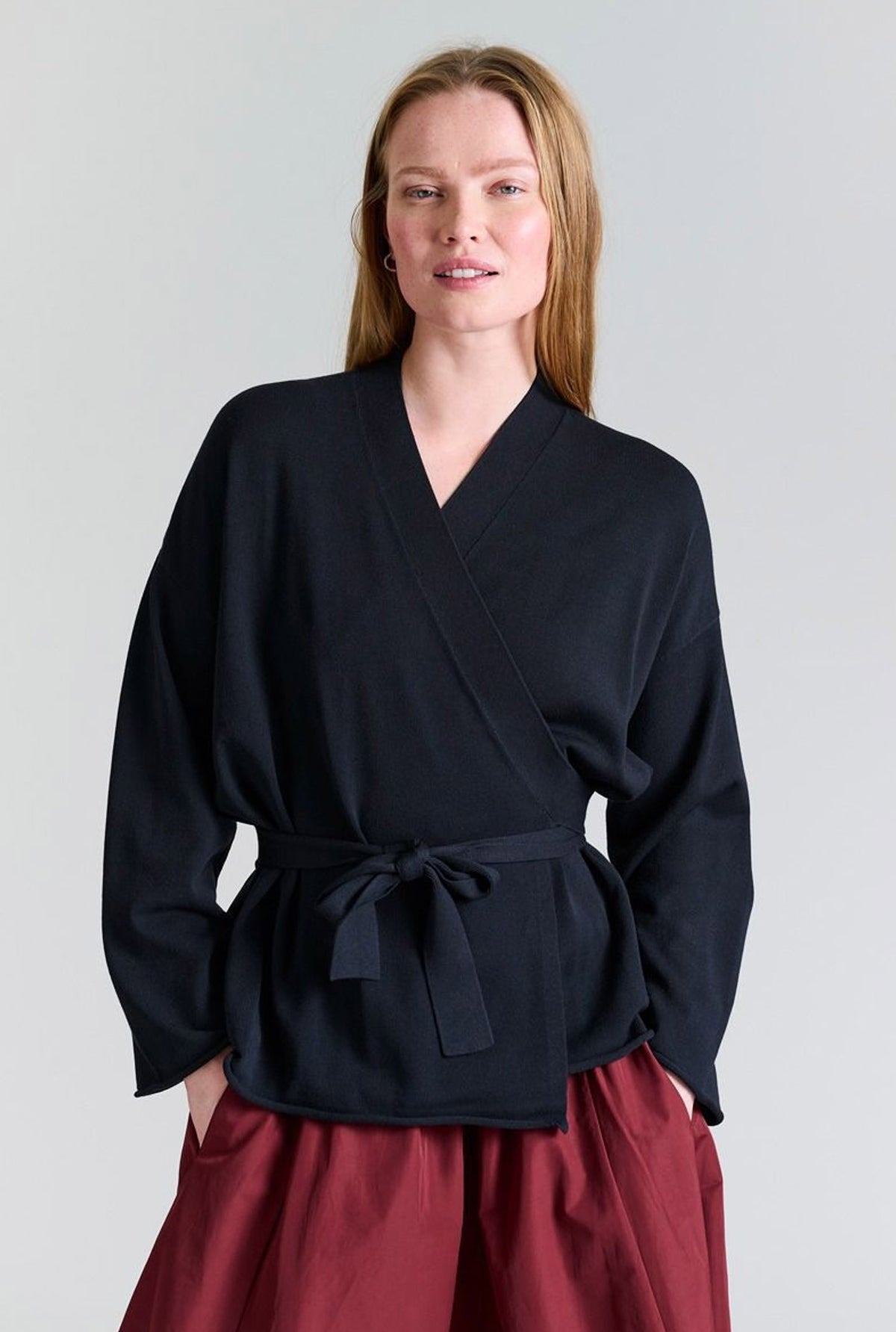 Saku slÃ¥-om bluse Black - 256-1073-5349