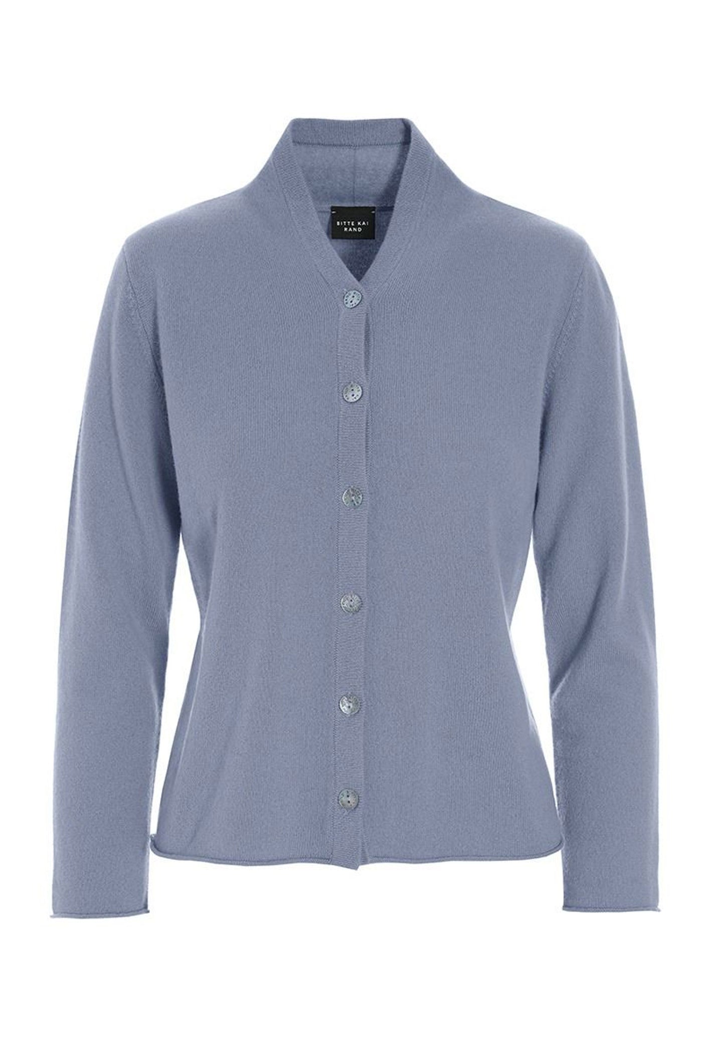 Cloud cashmere cardigan Steel Blue - 256-1049-5360