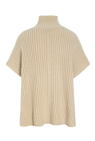 Nitto hÃ¸jhalset bluse IVORY - 256-1074-5365 Thumbnail