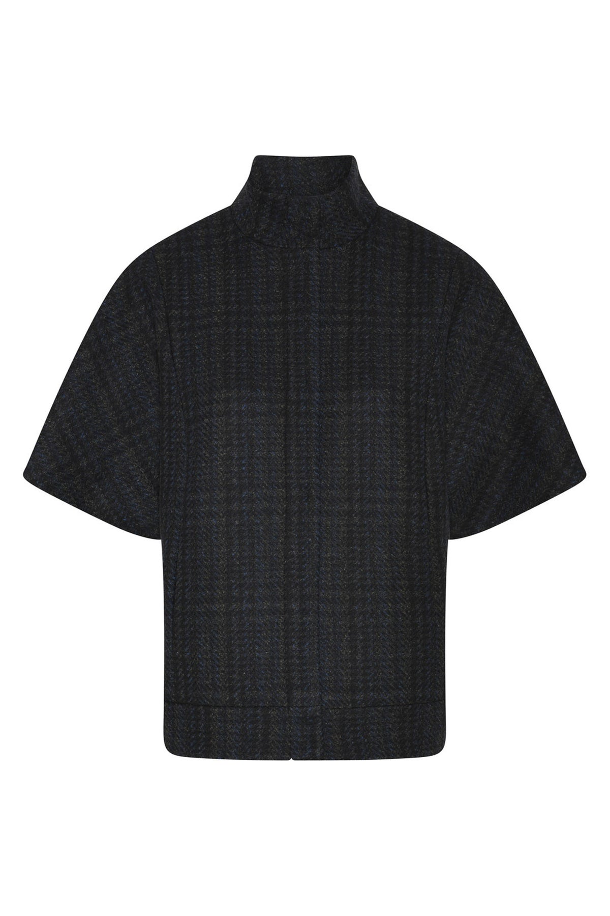 AzaleaBBCarly waistcoat Dark Check - BBW4692