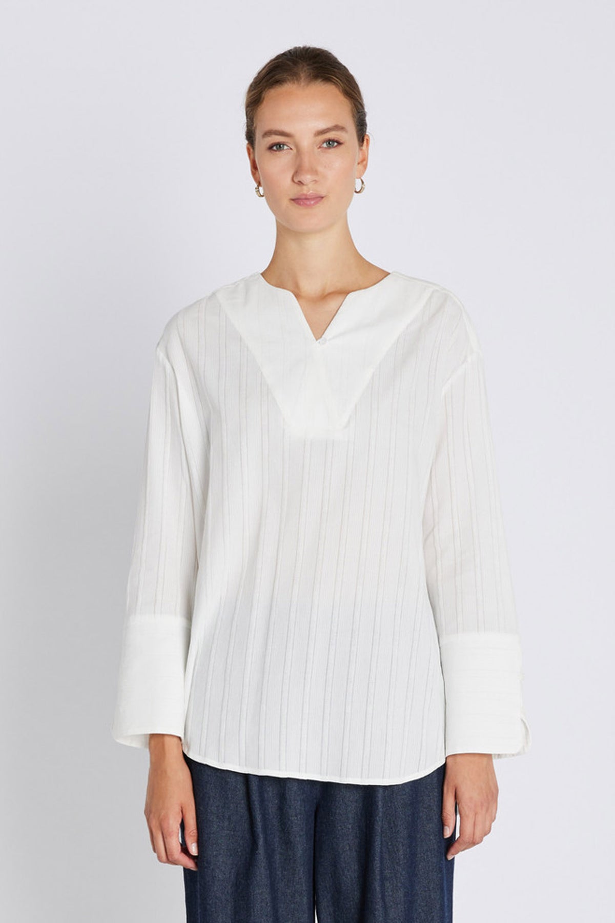 441HMMetan shirt 158 Bellini white - HM1198