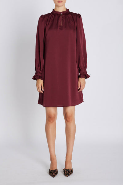 AcaciaBBTarese dress Burgundy - BBW4665 Thumbnail