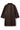 AGNESSW COAT 7025 Dark brown - SNOS695