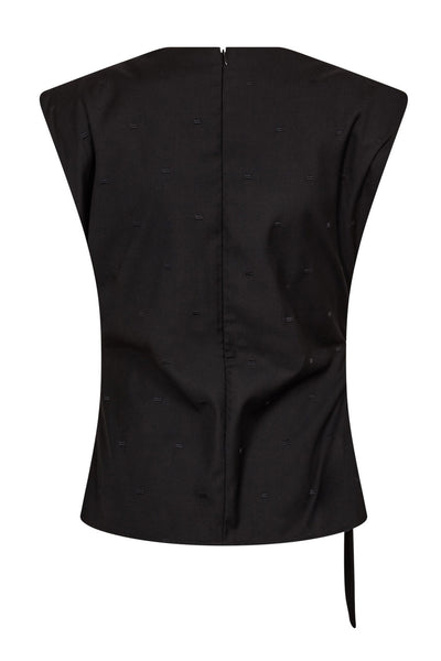 SagaCC Pleat Top 96-Black - 35760 Thumbnail