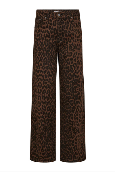 LeoCC New Wide Pant 145-Dark Brown - 31628 Thumbnail