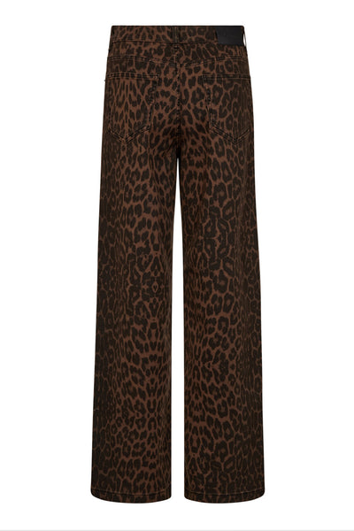 LeoCC New Wide Pant 145-Dark Brown - 31628 Thumbnail