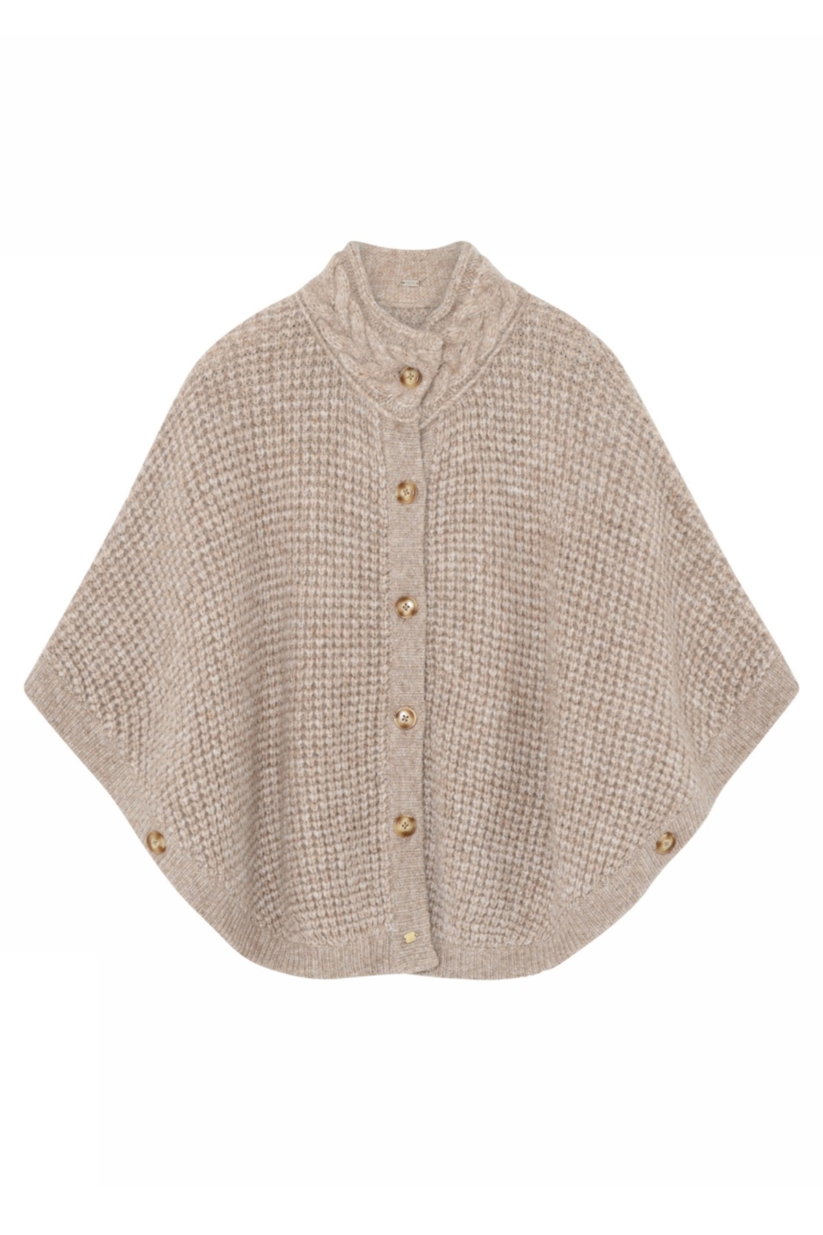 Tekla, knit poncho 92033-Moonlight - 58431/3786