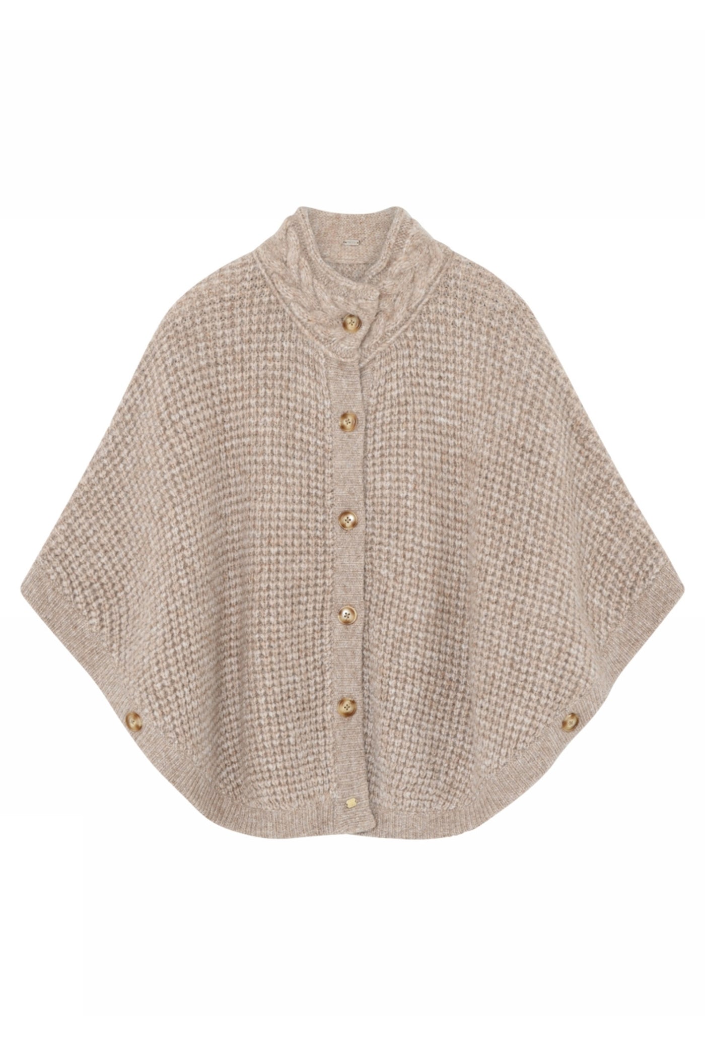 Tekla, knit poncho 92033-Moonlight - 58431/3786