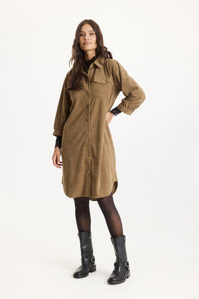 Mallery dress Light brown - 16804 Thumbnail