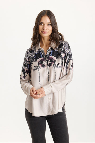 Sirene shirt Ash plum - 16841 Thumbnail