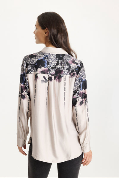 Sirene shirt Ash plum - 16841 Thumbnail