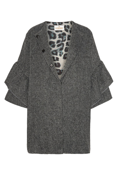 96399 JAKKE Grey melange / Black - 96399 Thumbnail