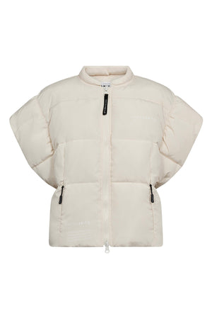 Mount Puffer Vest Off-White - HL10159