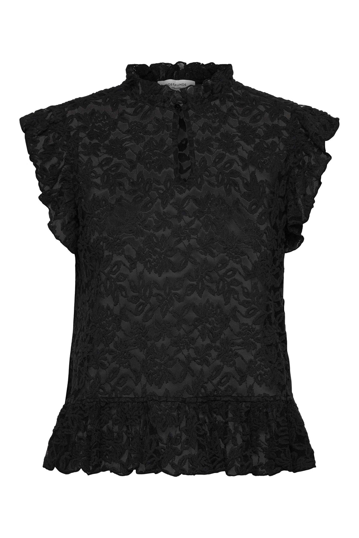 RWDelicia Lace SL Peplum Black - 101185