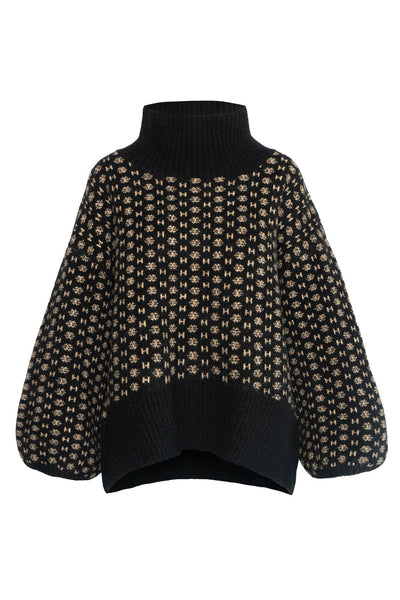 LOGO Sweater 9000Jet Black - 2530120301 Thumbnail